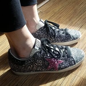 Golden Goose Superstar glitter